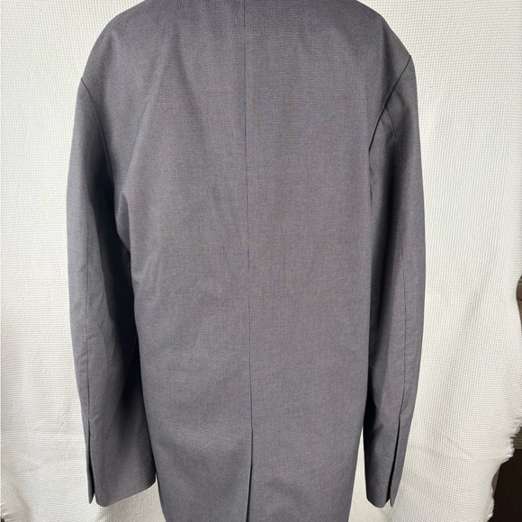 Banana Republic Blueand Gray Patterned Jacket - Picture 3 of 5